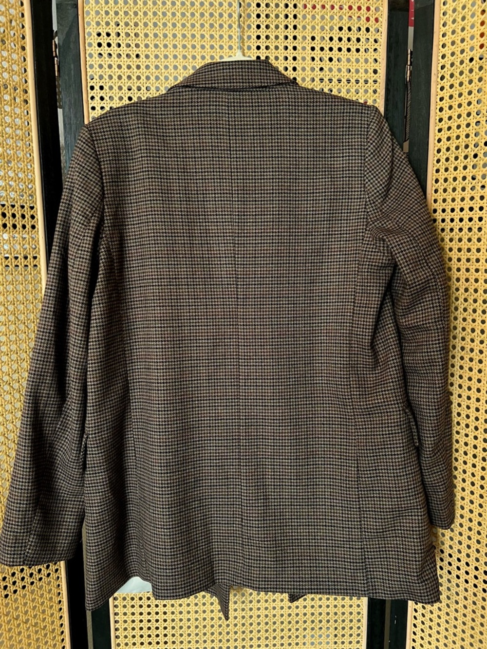 H&M Brown Houndstooth Blazer - Picture 2 of 3